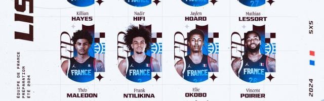 开云-法国男篮公布19人奥运大名单：文班亚马戈贝尔领衔